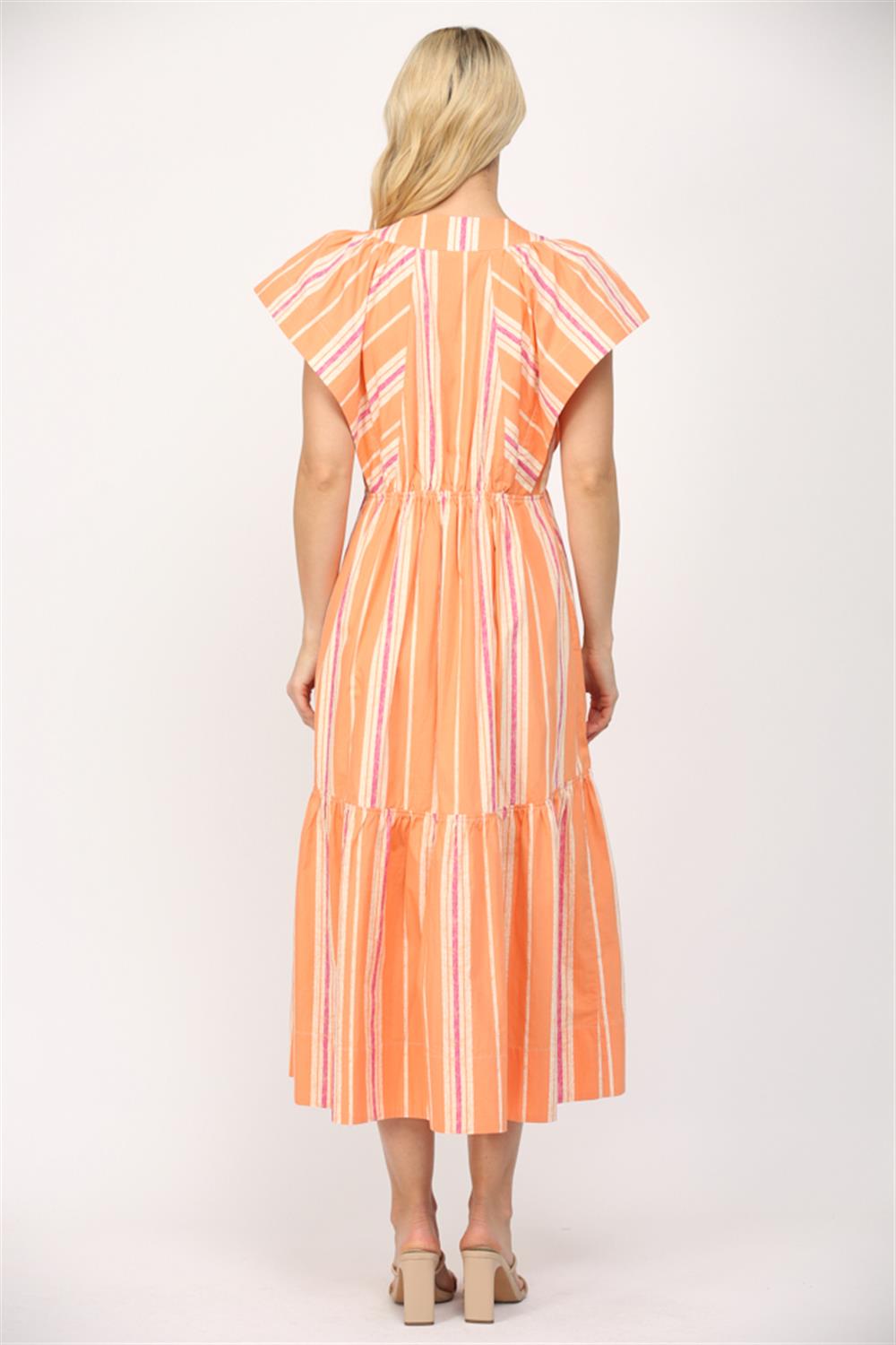 Botton Maxi Dress