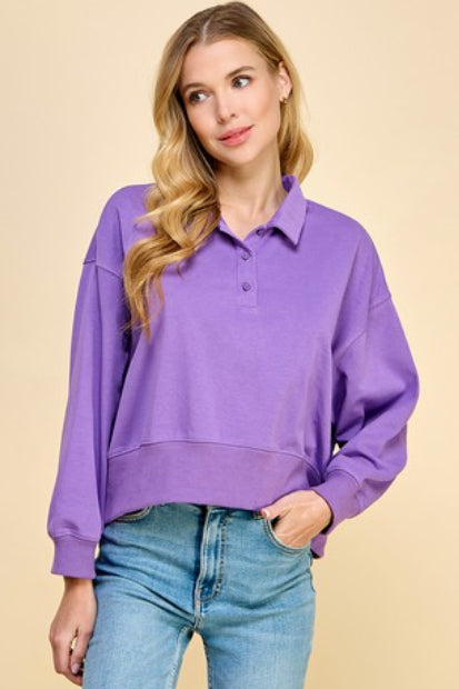 Purple Pullover