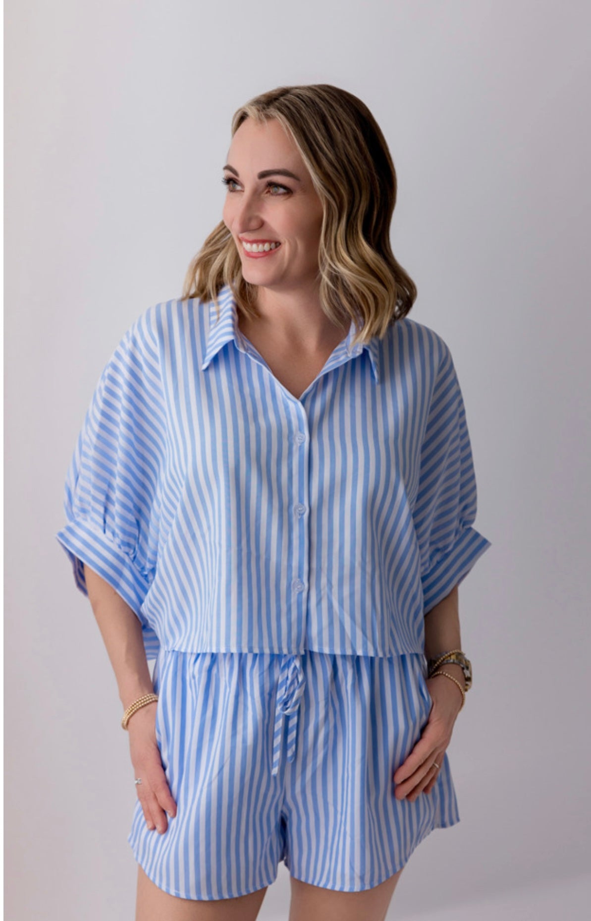 Blue Stripe Set