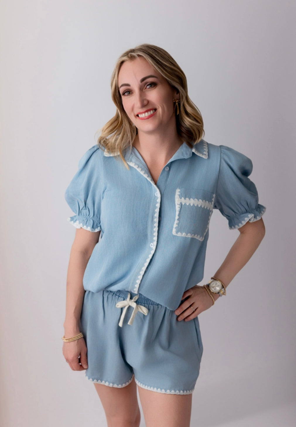 Chambray Set