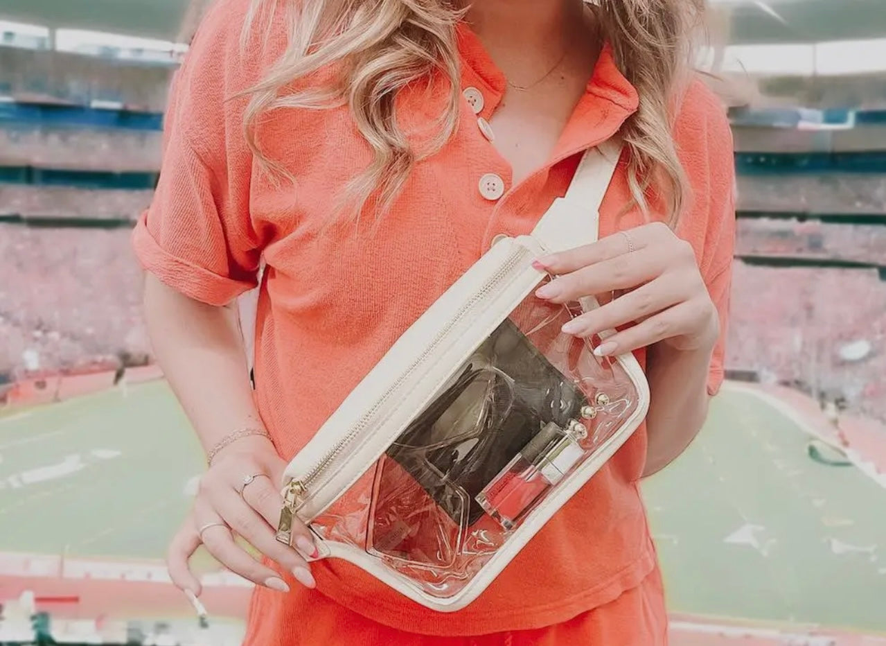 Clara Clear Game Day Crossbody