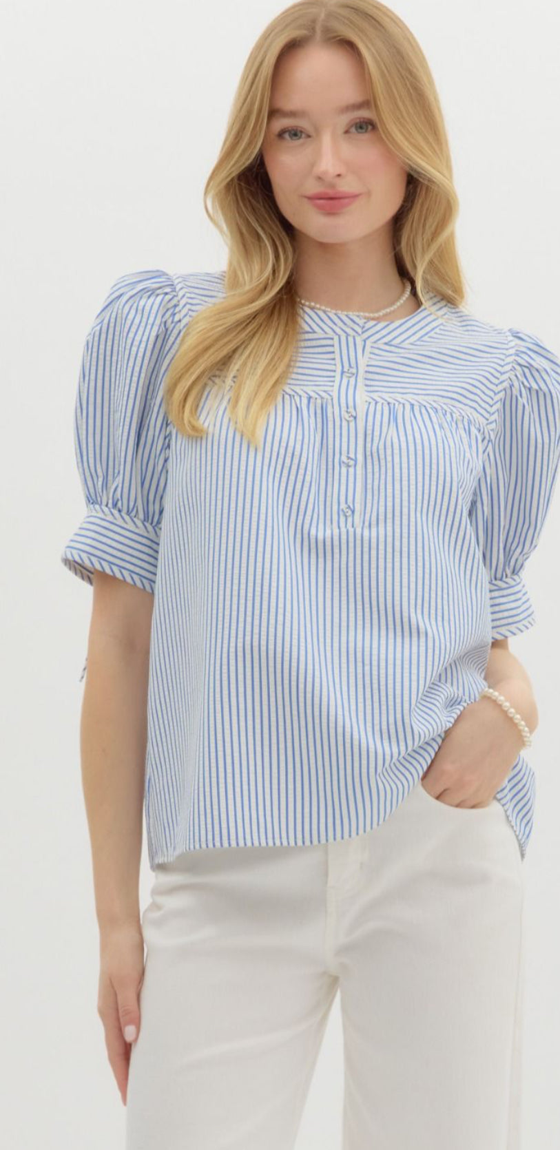 Lightweight Striped Top