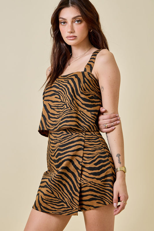 Tiger Print Game Day Set