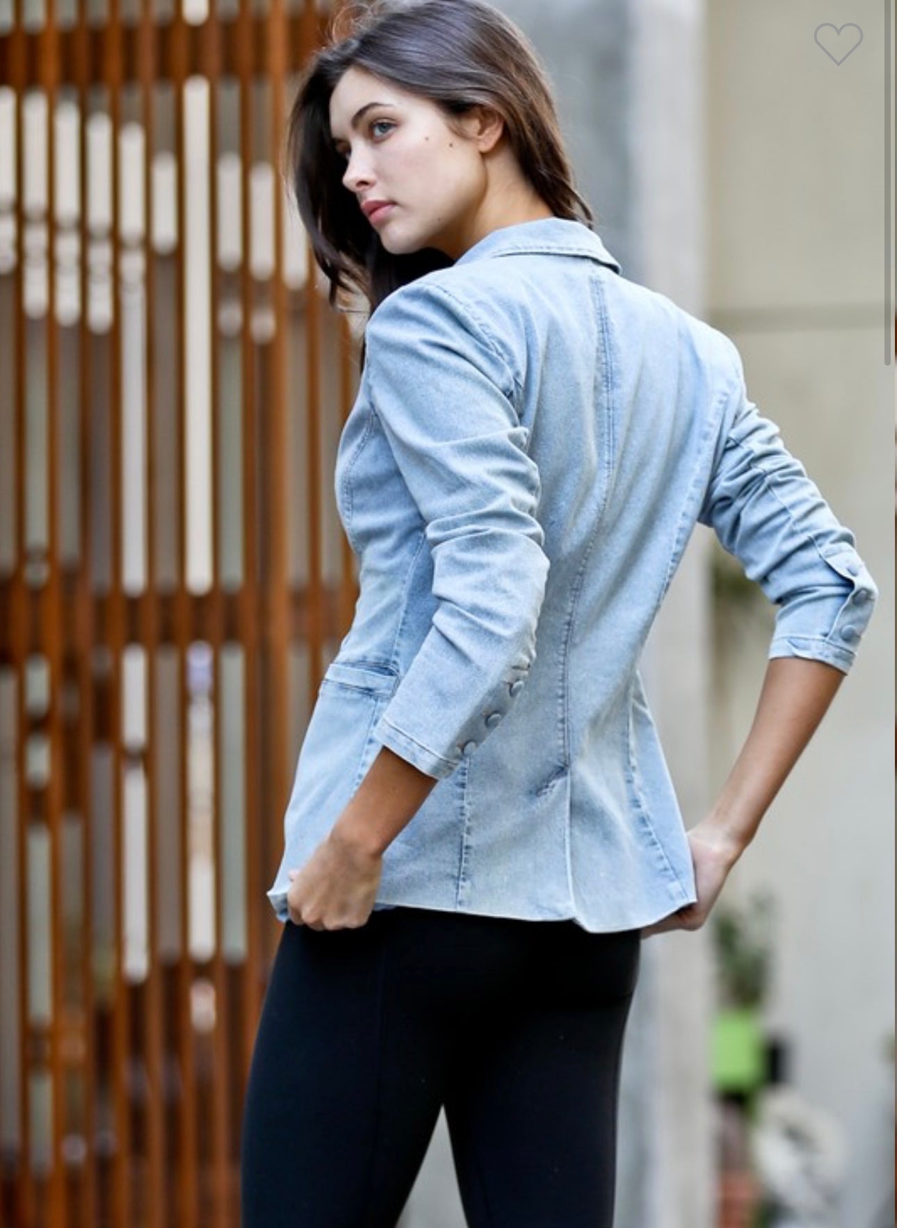 Denim Blazer