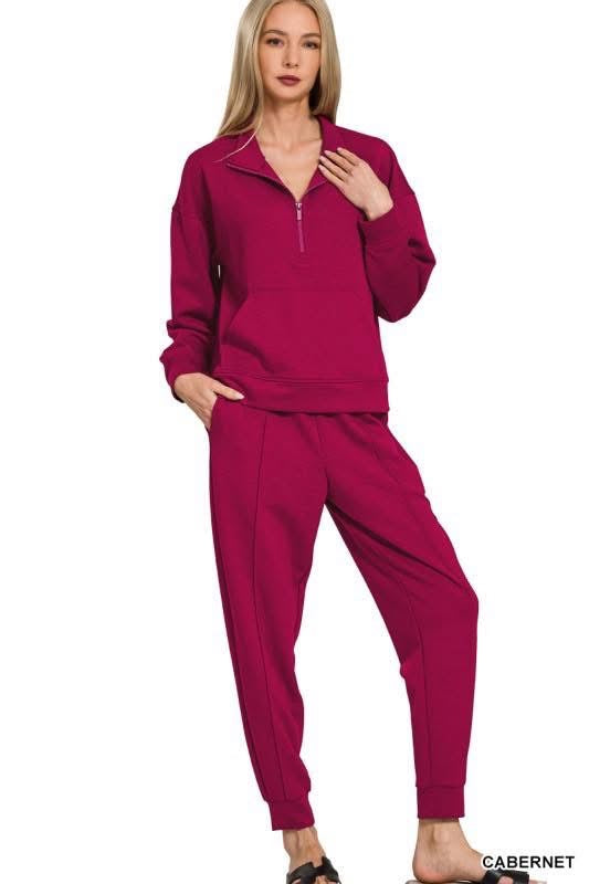 Cabernet Jogger Set