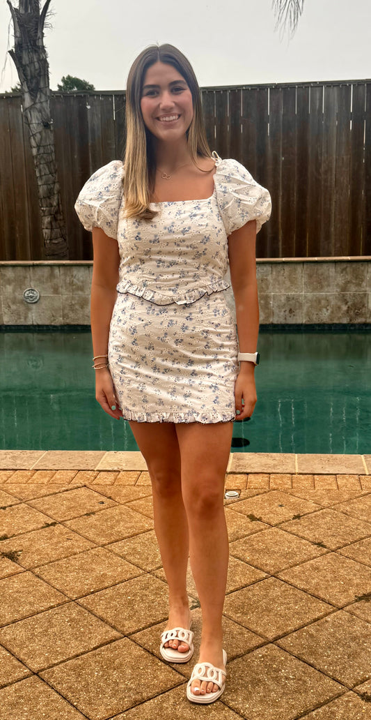 Floral Skirt Set