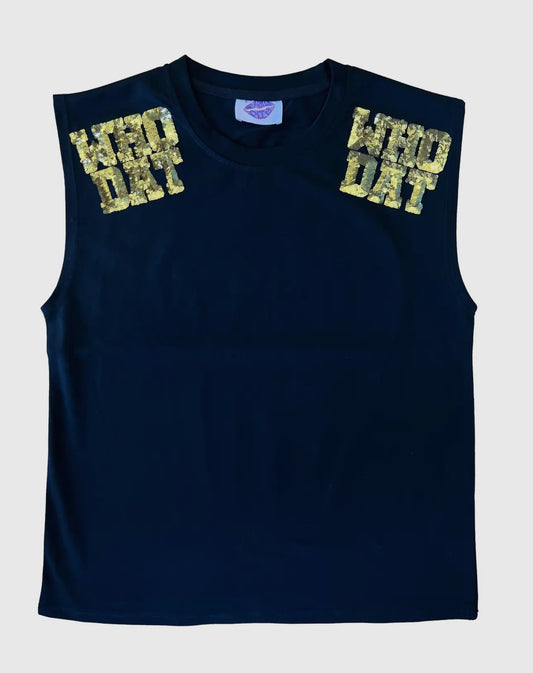 Sparkle City Who Dat Party Tank