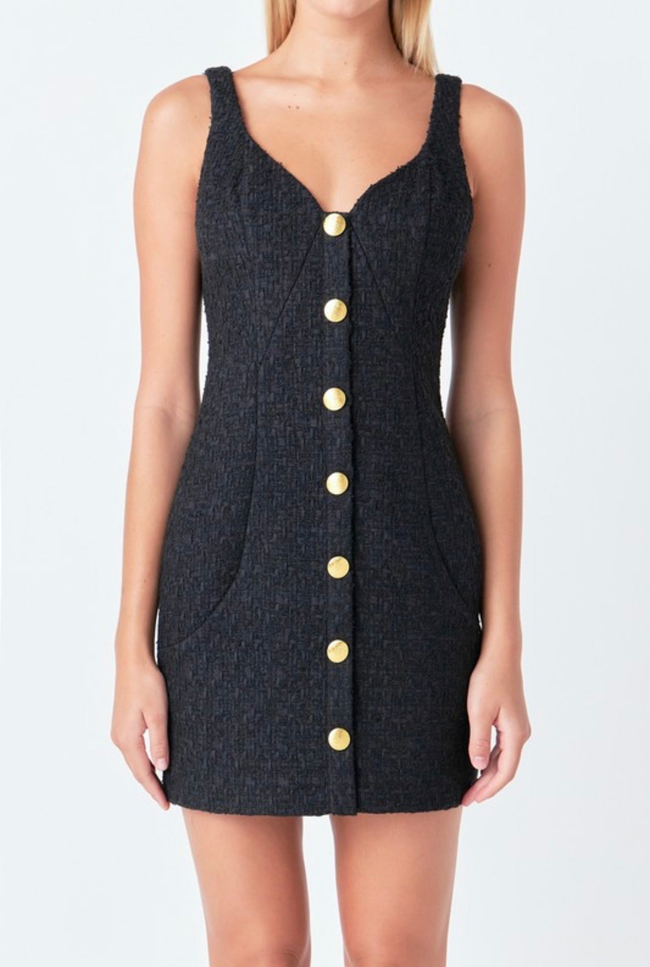 Tweed Mini Dress