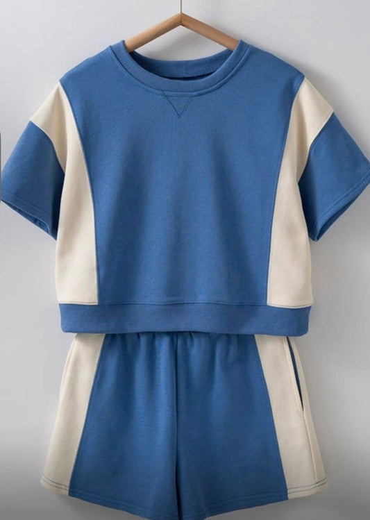 Blue Comfy Set