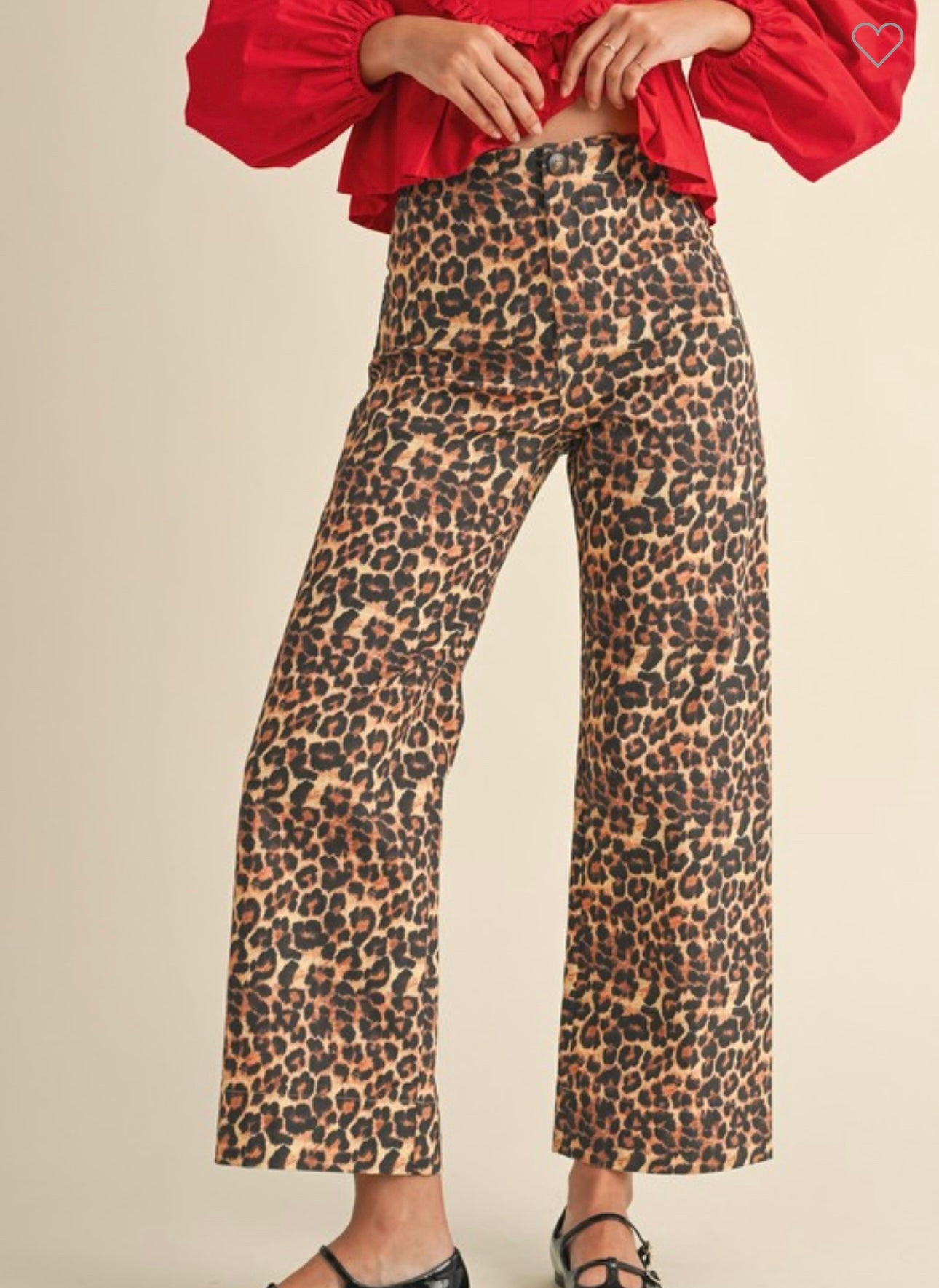 Cheetah Print Pants