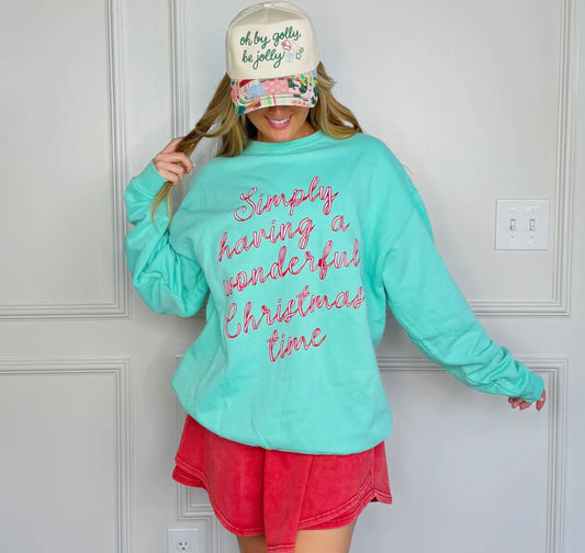 Wonderful time sweatshirt