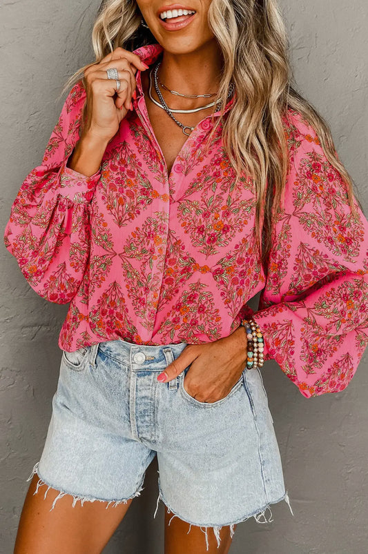 Vibrant Floral Top