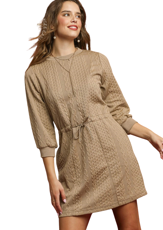 Cable Knit Dress