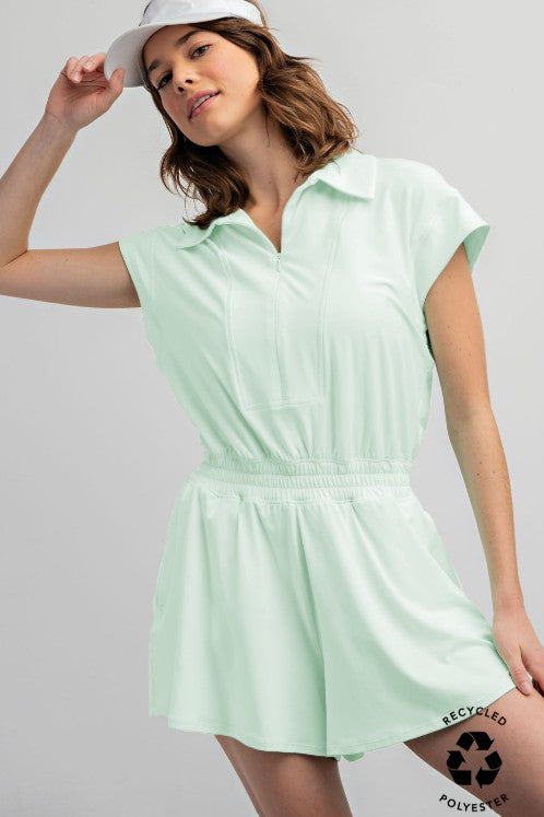Mint Butter Soft Romper